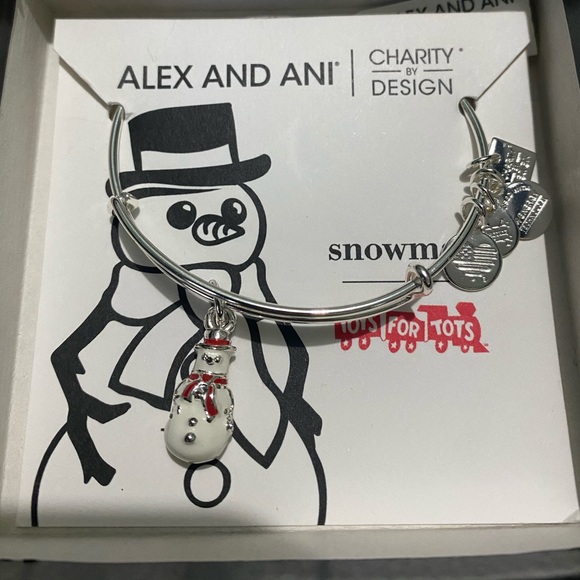 Alex and Ani snowman bracelet - Picture 1 of 1